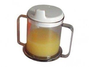 Parsons No Slip Double Handle Mug W Lid
